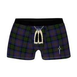 ScotsTee Shop Scottish Lysaght Hunting Clan Highland Kilt Sporran Tartan Boxer Briefs