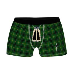ScotsTee Shop Scottish MacArthur Clan Highland Kilt Sporran Tartan Boxer Briefs