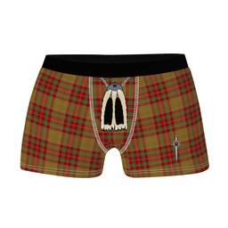 ScotsTee Shop Scottish MacBrair Hunting Clan Highland Kilt Sporran Tartan Boxer Briefs