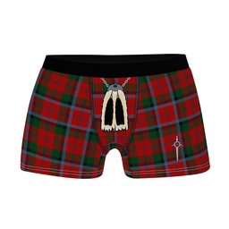 ScotsTee Shop Scottish MacCracken Clan Highland Kilt Sporran Tartan Boxer Briefs