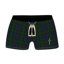 ScotsTee Shop Scottish MacHardy Clan Highland Kilt Sporran Tartan Boxer Briefs