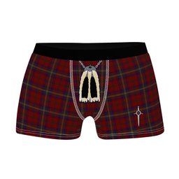 ScotsTee Shop Scottish MacClure Clan Highland Kilt Sporran Tartan Boxer Briefs