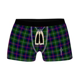 ScotsTee Shop Scottish MacCallum #2 Clan Highland Kilt Sporran Tartan Boxer Briefs