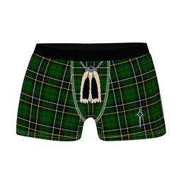 ScotsTee Shop Scottish MacAlpine Modern Clan Highland Kilt Sporran Tartan Boxer Briefs
