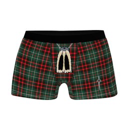 ScotsTee Shop Scottish MacDiarmid Modern Clan Highland Kilt Sporran Tartan Boxer Briefs