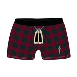 ScotsTee Shop Scottish Lindsay Clan Highland Kilt Sporran Tartan Boxer Briefs