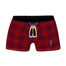ScotsTee Shop Scottish Kyle Blue Clan Highland Kilt Sporran Tartan Boxer Briefs