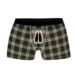ScotsTee Shop Scottish MacKinnon Dress Clan Highland Kilt Sporran Tartan Boxer Briefs