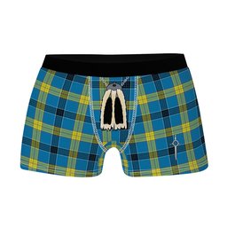 ScotsTee Shop Scottish Laing Modern Clan Highland Kilt Sporran Tartan Boxer Briefs