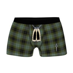 ScotsTee Shop Scottish MacIver Family Clan Highland Kilt Sporran Tartan Boxer Briefs