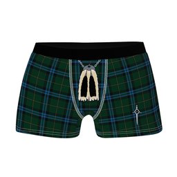 ScotsTee Shop Scottish Mackie Clan Highland Kilt Sporran Tartan Boxer Briefs