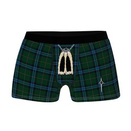 ScotsTee Shop Scottish Mackie Clan Highland Kilt Sporran Tartan Boxer Briefs
