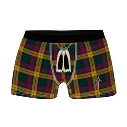 ScotsTee Shop Scottish MacMillan Modern Clan Highland Kilt Sporran Tartan Boxer Briefs