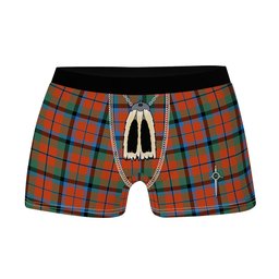 ScotsTee Shop Scottish Macnaghten Ancient Clan Highland Kilt Sporran Tartan Boxer Briefs