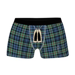 ScotsTee Shop Scottish MacKinlay Ancient Clan Highland Kilt Sporran Tartan Boxer Briefs