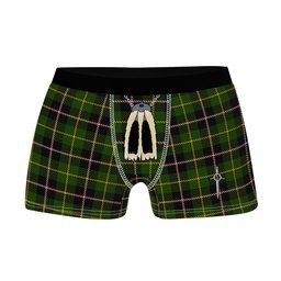 ScotsTee Shop Scottish MacLamroc Clan Highland Kilt Sporran Tartan Boxer Briefs