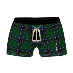 ScotsTee Shop Scottish MacAlpine 1906 Clan Highland Kilt Sporran Tartan Boxer Briefs