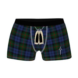 ScotsTee Shop Scottish Louise of Lorne Clan Highland Kilt Sporran Tartan Boxer Briefs