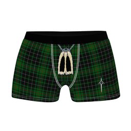 ScotsTee Shop Scottish MacAuley Hunting Clan Highland Kilt Sporran Tartan Boxer Briefs