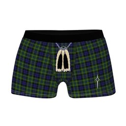 ScotsTee Shop Scottish MacNeil of Colonsay Clan Highland Kilt Sporran Tartan Boxer Briefs