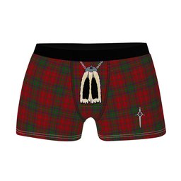ScotsTee Shop Scottish MacDougal Clan Highland Kilt Sporran Tartan Boxer Briefs