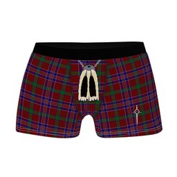 ScotsTee Shop Scottish MacNiven Clan Highland Kilt Sporran Tartan Boxer Briefs