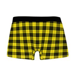 ScotsTee Shop Scottish MacLeod of Lewis Modern Clan Highland Kilt Sporran Tartan Boxer Briefs