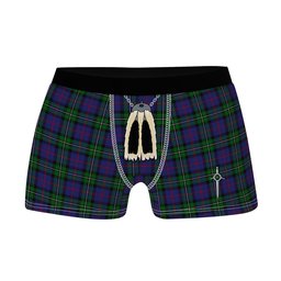 ScotsTee Shop Scottish MacPhail Hunting Clan Highland Kilt Sporran Tartan Boxer Briefs