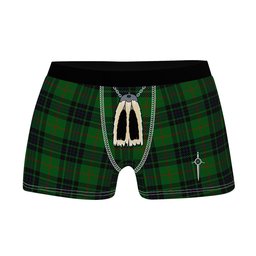 ScotsTee Shop Scottish MacKinross Clan Highland Kilt Sporran Tartan Boxer Briefs