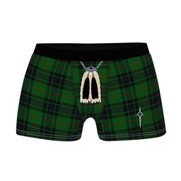ScotsTee Shop Scottish MacKinross Clan Highland Kilt Sporran Tartan Boxer Briefs