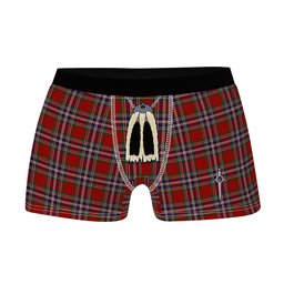 ScotsTee Shop Scottish MacFarlane Red Clan Highland Kilt Sporran Tartan Boxer Briefs