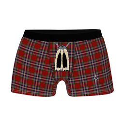 ScotsTee Shop Scottish MacFarlane Red Clan Highland Kilt Sporran Tartan Boxer Briefs