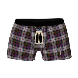 ScotsTee Shop Scottish MacDonald Dress Modern Clan Highland Kilt Sporran Tartan Boxer Briefs