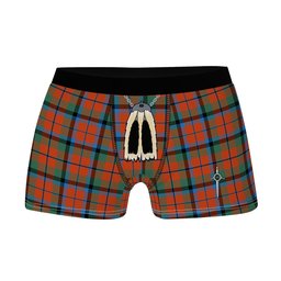 ScotsTee Shop Scottish MacNaughton Ancient Clan Highland Kilt Sporran Tartan Boxer Briefs