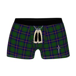 ScotsTee Shop Scottish Leatherneck Clan Highland Kilt Sporran Tartan Boxer Briefs