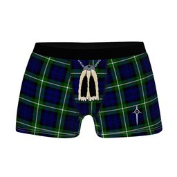 ScotsTee Shop Scottish Lamont Modern Clan Highland Kilt Sporran Tartan Boxer Briefs
