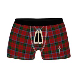 ScotsTee Shop Scottish MacNaughton Clan Highland Kilt Sporran Tartan Boxer Briefs