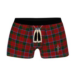 ScotsTee Shop Scottish MacNaughton Clan Highland Kilt Sporran Tartan Boxer Briefs