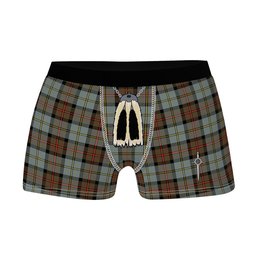 ScotsTee Shop Scottish MacLeod Of Harris Weathered Clan Highland Kilt Sporran Tartan Boxer Briefs