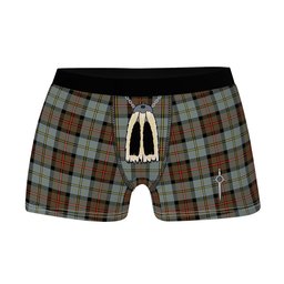 ScotsTee Shop Scottish MacLeod Of Harris Weathered Clan Highland Kilt Sporran Tartan Boxer Briefs