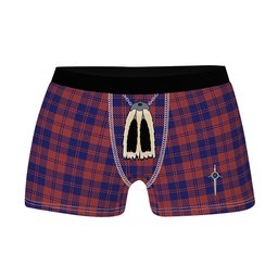 ScotsTee Shop Scottish MacGregor of Glengyle Clan Highland Kilt Sporran Tartan Boxer Briefs