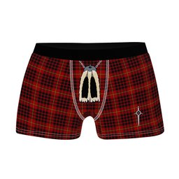 ScotsTee Shop Scottish MacDonald of Ardnamurchan Clan Highland Kilt Sporran Tartan Boxer Briefs
