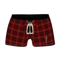 ScotsTee Shop Scottish MacDonald of Ardnamurchan Clan Highland Kilt Sporran Tartan Boxer Briefs