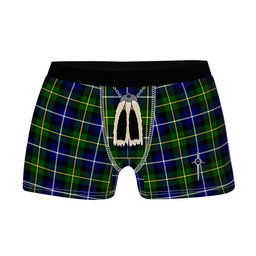 ScotsTee Shop Scottish MacNeill of Barra Modern Clan Highland Kilt Sporran Tartan Boxer Briefs