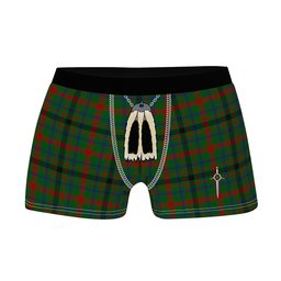 ScotsTee Shop Scottish MacDonagh Clan Highland Kilt Sporran Tartan Boxer Briefs
