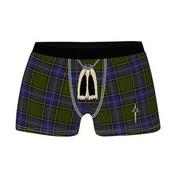 ScotsTee Shop Scottish MacMillan Hunting 2 Clan Highland Kilt Sporran Tartan Boxer Briefs