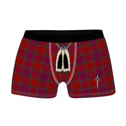 ScotsTee Shop Scottish MacNab Old Clan Highland Kilt Sporran Tartan Boxer Briefs