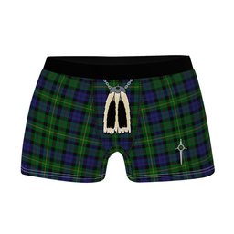 ScotsTee Shop Scottish MacBride Clan Highland Kilt Sporran Tartan Boxer Briefs
