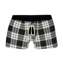 ScotsTee Shop Scottish MacFarlane Black White Clan Highland Kilt Sporran Tartan Boxer Briefs