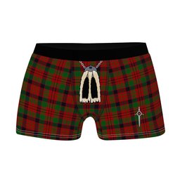 ScotsTee Shop Scottish MacNicol Clan Highland Kilt Sporran Tartan Boxer Briefs